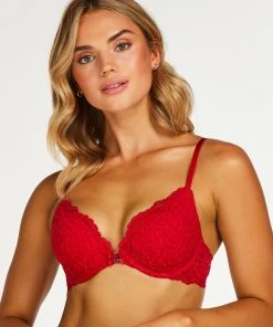 Vorgeformter Push-up Bügel-BH Rose