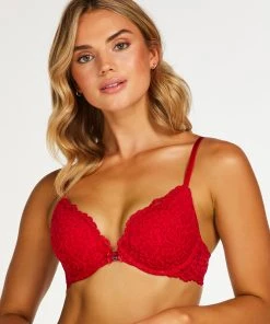 Vorgeformter Push-up Bügel-BH Rose