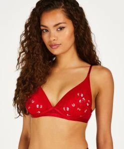 Wattierter Bügelloser BH Violet