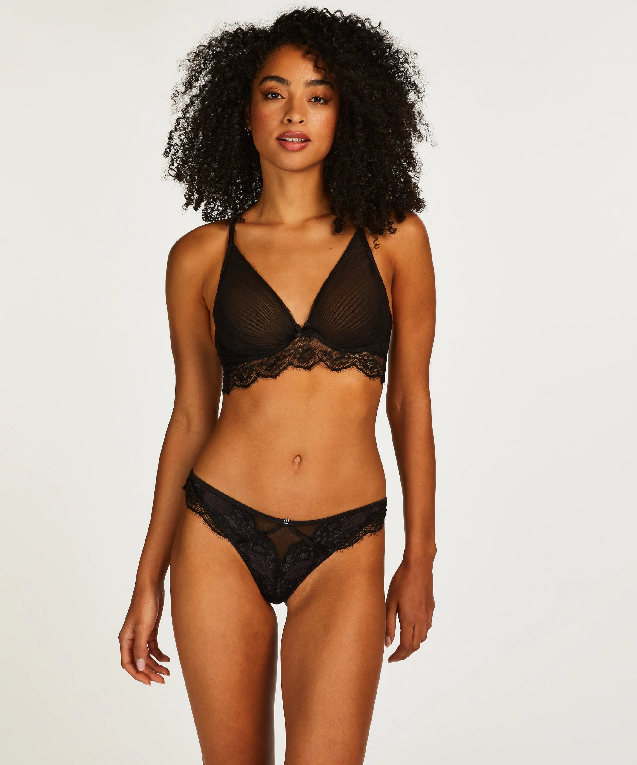 Unwattierter Longline-Bügel-BH Elissa – Bild 3