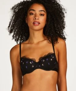 Wattierter Bügel-BH Violet