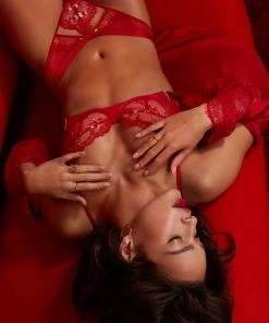 Unwattierter Bügel-BH Violet