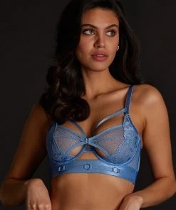 Unwattierter Longline-Bügel-BH Pleasure